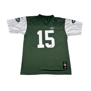 New York Jets Jersey Youth XL Green NFL Football Reebok Tebow 15 Mesh Shirt
